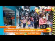 Piura: Comerciantes se preparan para ventas de navidad
