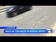 La Esperanza: Inicia plan “Cero huecos” en pistas del distrito