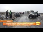 Trujillo: Violento accidente de tránsito cobra una víctima