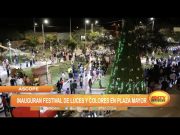 Ascope: Inauguran festival de luces y colores en plaza mayor