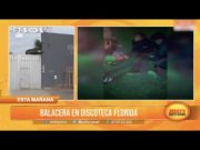 Trujillo: Delincuente balea discoteca Florida