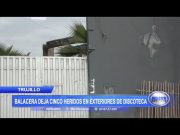 Trujillo: Balacera deja cinco heridos en exteriores de discoteca