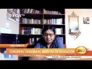Censura del ministro de Educación era inminente, según el secretario general del Sutep