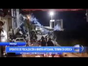 Pataz: Operativo de fiscalización a minera artesanal termina en gresca