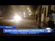 Trujillo: Multarán a quienes quemen muñecos o llantas en vía pública