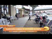 Trujillo: Pasaron navidad durmiendo en los exteriores de hospital
