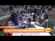 La Libertad: Vacunación con terceras dosis contra la covid-19 supera expectativas
