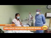 Chiclayo: Niña nace minutos después de noche buena