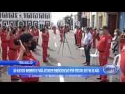 Trujillo: 80 nuevos bomberos para atender emergencias por fiestas de fin de año