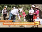 Áncash: Inician obras de mejoramiento del servicio de agua