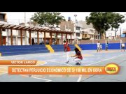 Víctor Larco: Detectan perjuicio económico de S/100 000 en obra