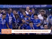 Resumen año 201: Futbolistas peruanos campeones en el exterior