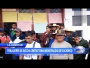 La Libertad: Pobladores de Succha Centro toman municipalidad de Cochorco