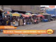Trujillo: Panorama del comercio informal por fiestas navideñas