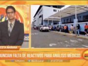 Trujillo: Denuncian falta de reactivos para análisis médicos