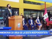 Piura: Conmemoraron 201 años de la gesta independentista