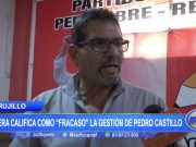 Trujillo: Viera califica como «fracaso» la gestión de Pedro Castillo