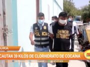Piura: Incautan 39 kilos de clorhidrato de cocaína