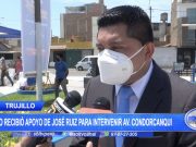 Trujillo: No recibió apoyo de José Ruiz para intervenir avenida Condorcanqui