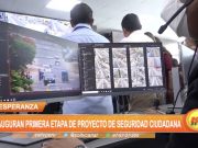La Esperanza: Inauguran primera etapa de proyecto de seguridad ciudadana