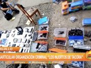 Trujillo: Desarticulan organización criminal «Los injertos de Tacora»