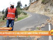 Sánchez Carrión: Revelan perjuicio de S/4 millones en camino vecinal deteriorado