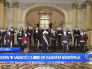 Presidente Castillo anunció cambio de gabinete ministerial