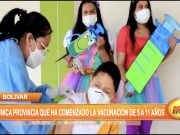 Bolívar: Única provincia que ha comenzado la vacunación de niños de 5 a 11 años contra la covid-19