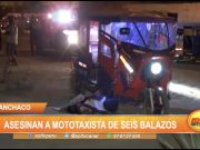 Huanchaco: Asesinan a mototaxista de seis balazos