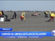 Trujillo: Campaña de limpieza en playa de Salaverry