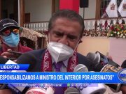 Manuel Llempén: «Responsabilizamos a ministro del Interior por asesinatos»