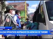 Huaraz: Realizan operativos inopinados en agencias de turismo