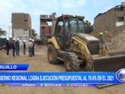 Trujillo: Gobierno regional logra ejecución presupuestal al 70.4% en el 2021