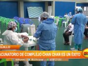 Trujillo: Vacunatorio de complejo Chan Chan es todo un éxito