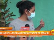 Trujillo: Familias de La Encalada piden atención de Sedalib