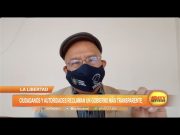 La Libertad: Ciudadanos y autoridades reclaman un gobierno más transparente