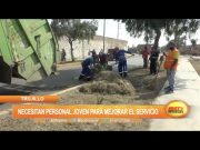 Trujillo: Necesitan personal joven para mejorar el servicio