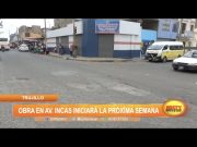 Trujillo: Obra en avenida Los Incas iniciará la próxima semana