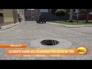 Trujillo: Accidente habría sido ocasionado por buzón sin tapa