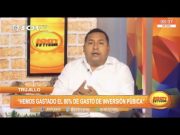 José Ruiz: «Hemos gastado el 80% de gasto de inversión pública»