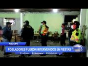 Ascope: Pobladores fueron intervenidos en fiestas