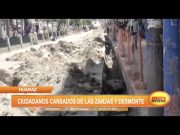 Huaraz: Ciudadanos cansados de las zanjas y desmonte