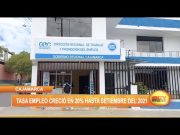 Cajamarca: Tasa empleo creció en 20% hasta setiembre del 2021
