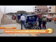 Chiclayo: Operativo contra informalidad de mototaxis