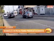 Trujillo: Desniveles en pistas podría provocar accidentes