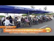 Trujillo: Personas con discapacidad se reinsertan laboralmente