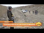 Trujillo: Ciudadanos piden se declare estado de emergencia por inseguridad