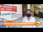 Piura: Administrativos de salud evalúan retorno a protestas