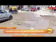 Chiclayo: Ciudadanos afectados por constante colapso de desagües