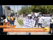 Piura: Vecinos de Bello Horizonte exigen restablecer servicio de agua potable